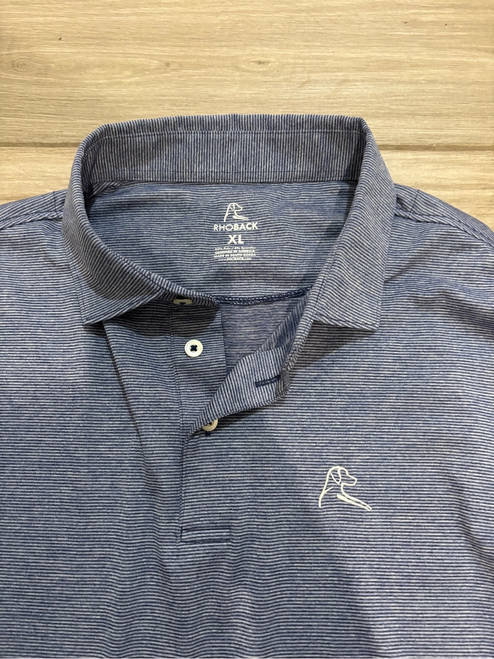 Nwot RhoBack long sleeve polo shirt